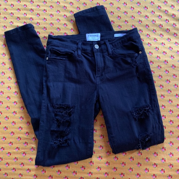 Frame Le Skinny ripped - Picture 2 of 8